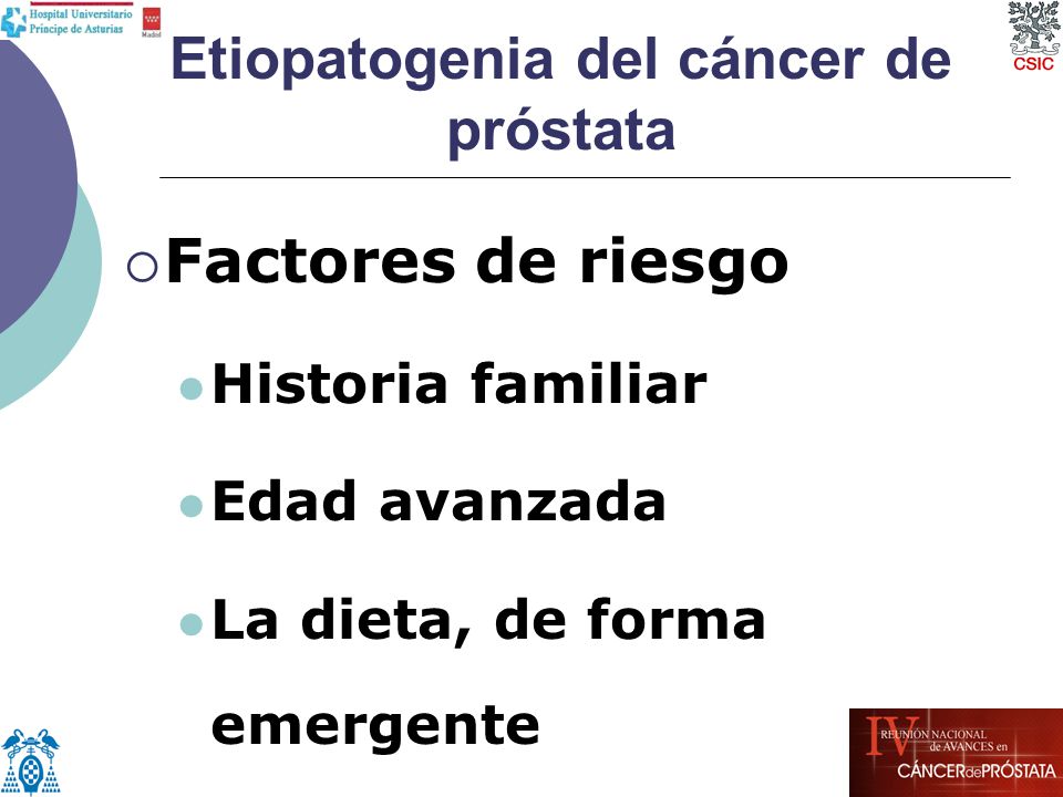 Dieta cancer de prostata